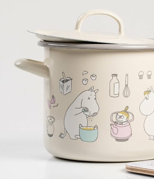 Muurla Emaljgryta med Lock 2,5L