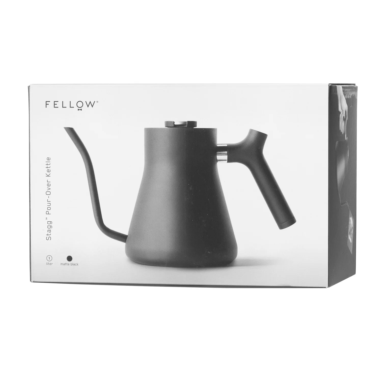 Fellow Stagg Manuell Vattenkokare 1l - Svart