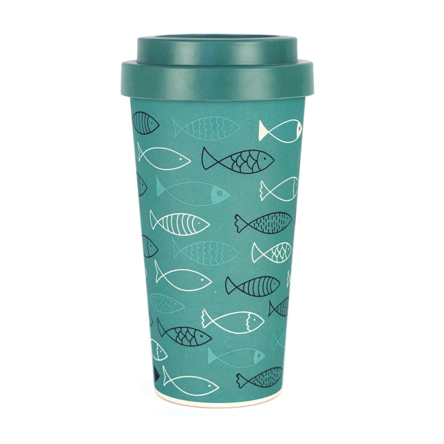 Vacucraft Bambu Kaffe & Te Kopp – 590 ml, Mörkgrön