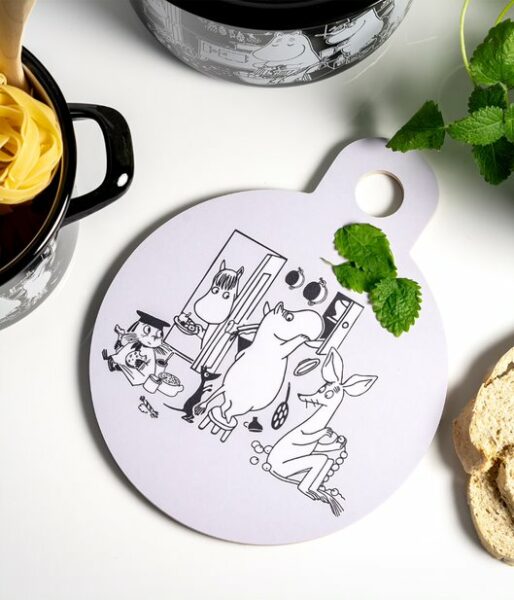 Muurla Chop & Serve Skärbräda Ø20cm – In the Kitchen