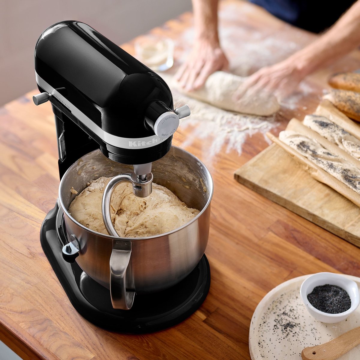 KitchenAid - Artisan Köksmaskin 6,6 liter Svart