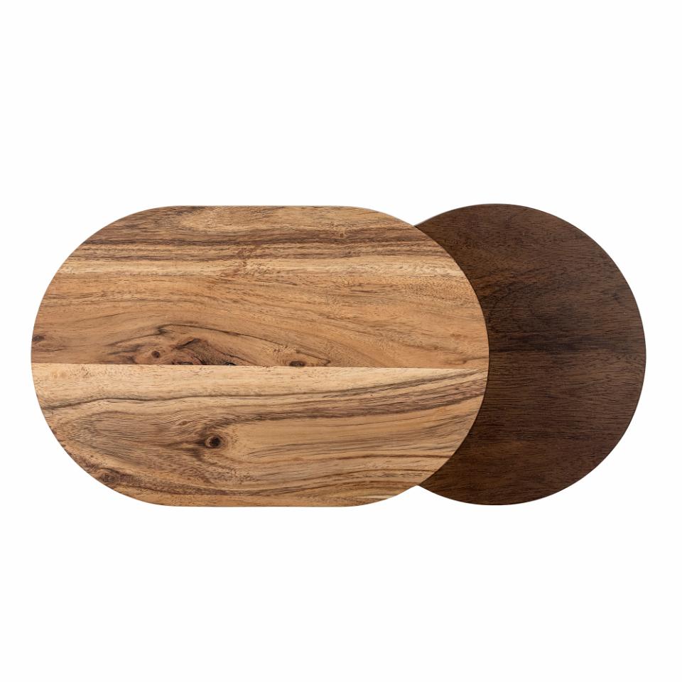 Bloomingville, Mattis Skärbräda 40 cm Brun & Mörkbrun Akaciaträ