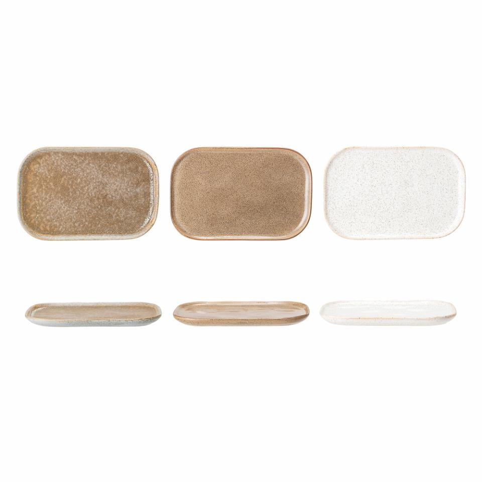Bloomingville, Addison Minifat Stengods 3-Pack