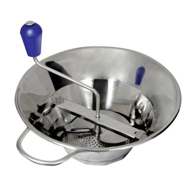 Louis Tellier Grönsakskvarn N°3 – Rostfri med 3 Galler (Ø 1,5 / 2,5 / 4 mm)