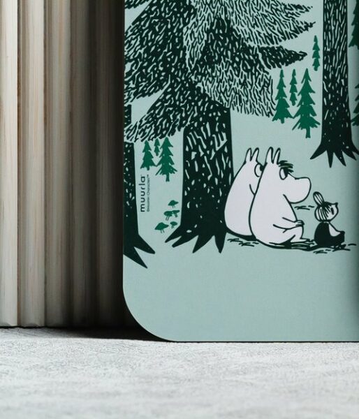 Muurla Chop & Serve Skärbräda 18x44cm – In the Depth of the Forest
