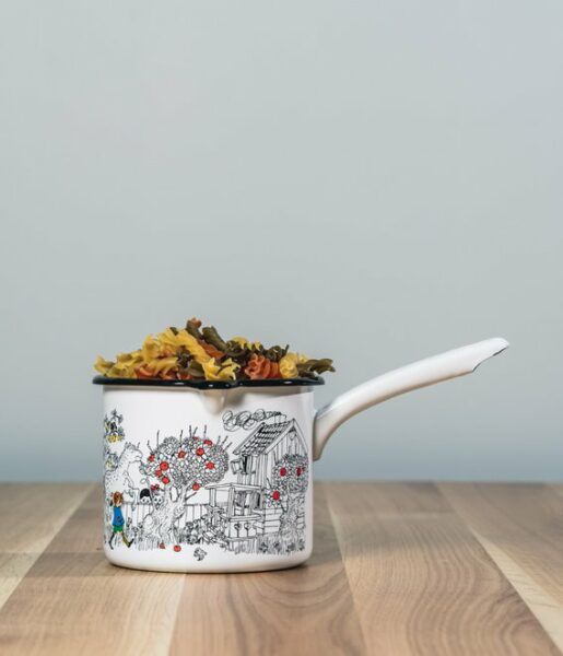 Muurla Pippi Emaljkastrull 1,3 L – The Way Home