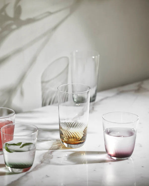 Nordal GARO Högt Dricksglas - Bärnsten