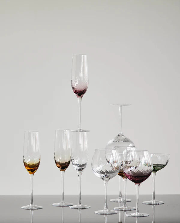 Nordal GARO Champagneglas –  Bärnsten
