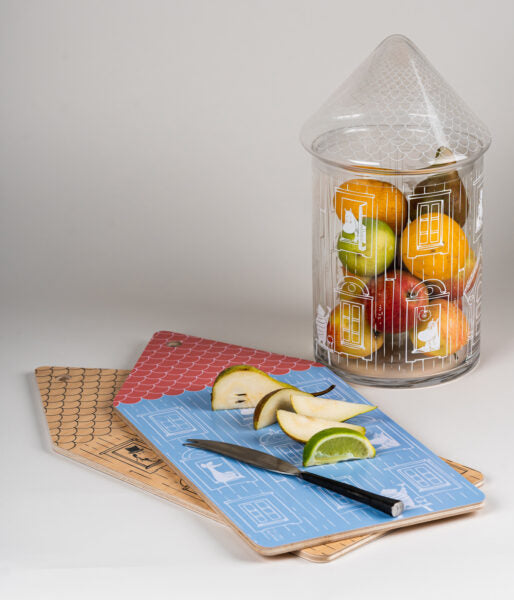 Muurla Chop & Serve Skärbräda 20x44cm – Muminhuset