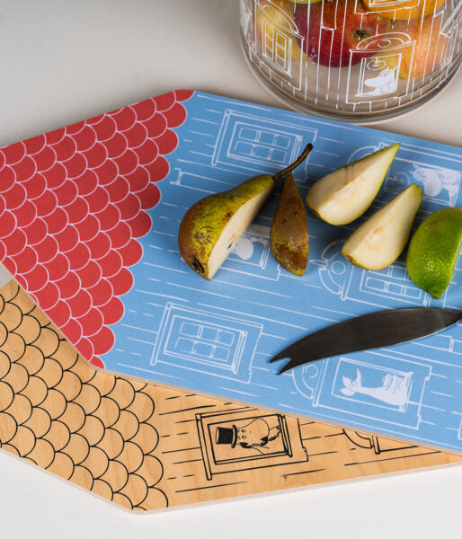 Muurla Chop & Serve Skärbräda 20x44cm – Muminhuset