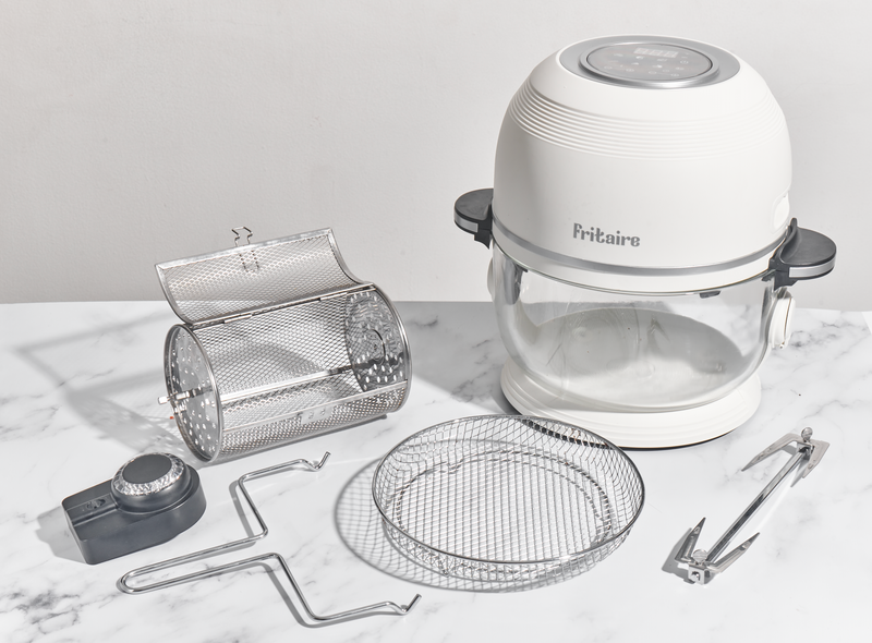 Fritaire Airfryer - Självrengörande Vit