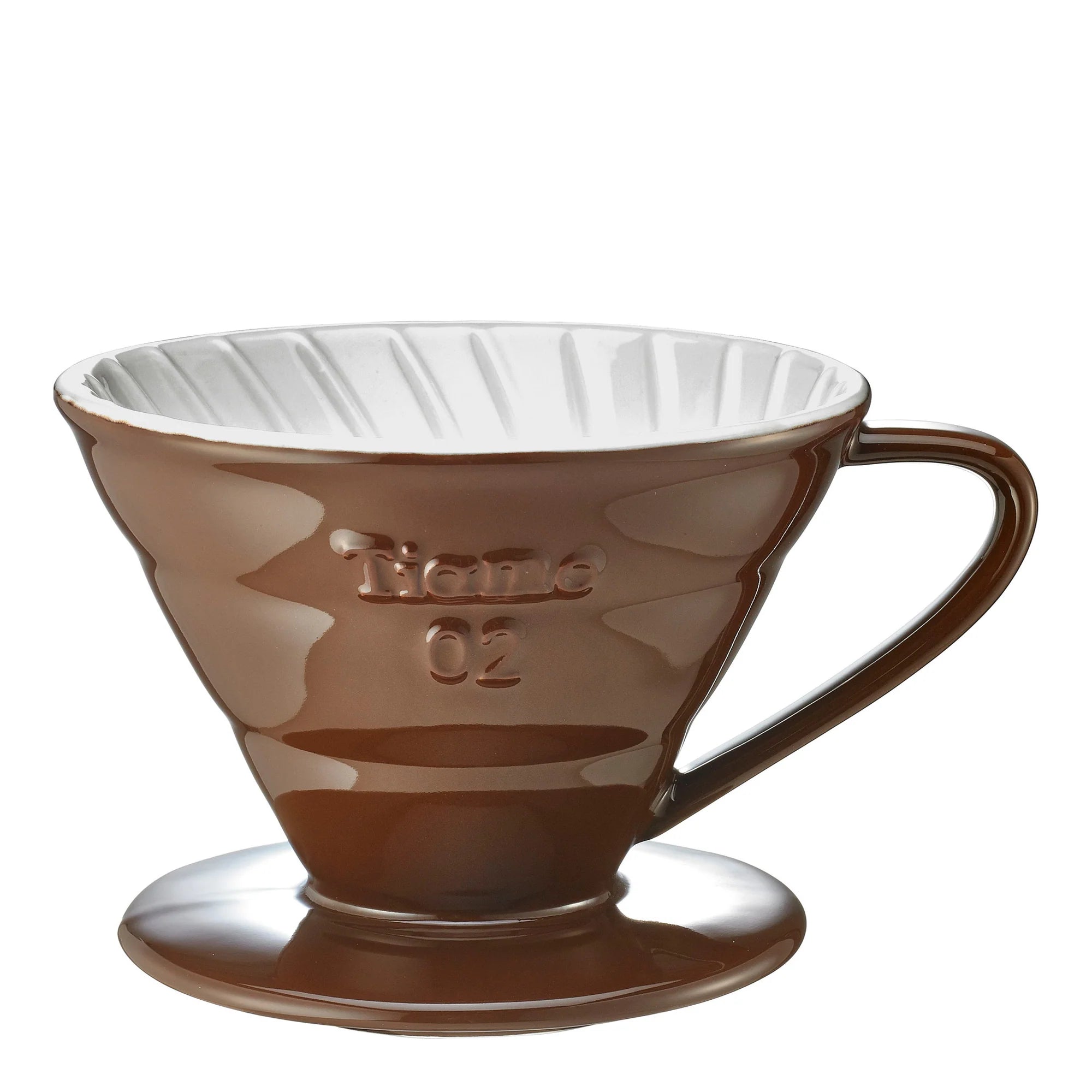 Tiamo V02  Keramisk Pour over - Brun