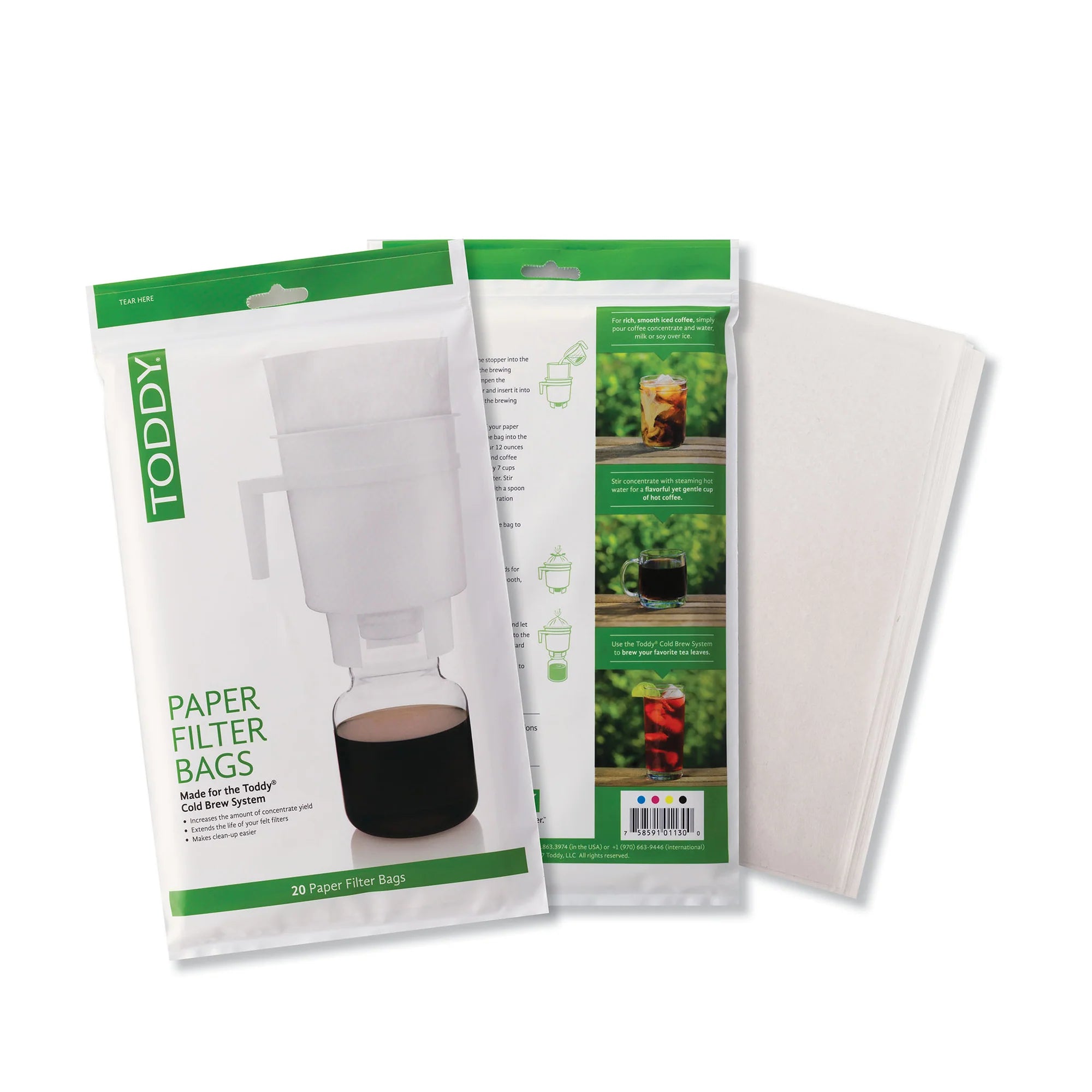 Coldbrew Hemfilterpapper 20 st - Toddy