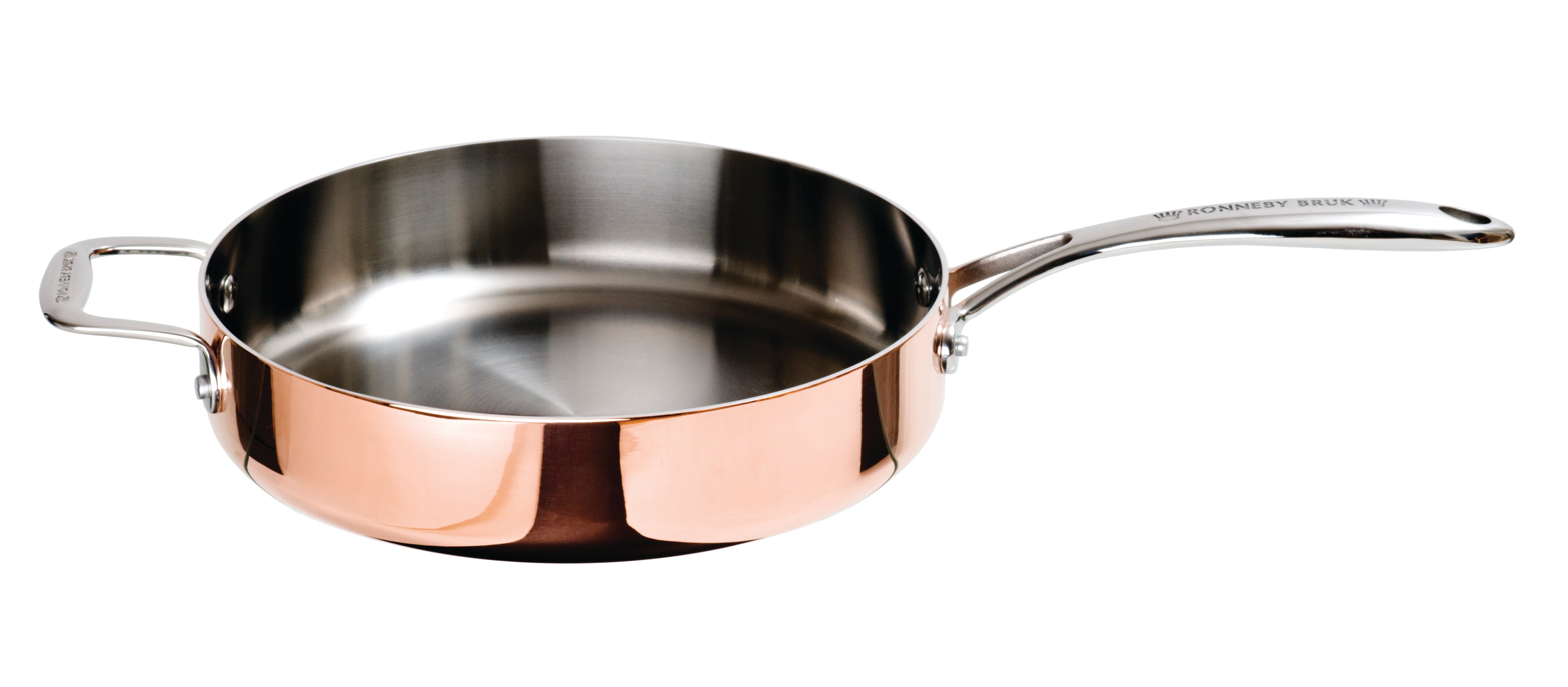 Ronneby Bruk –  Traktörpanna Koppar Ø26 cm, 3-Ply Konstruktion