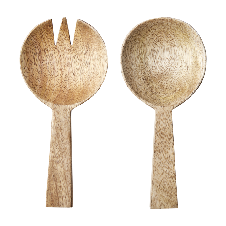 Affari of Sweden – NICO Salladsbestick i Mangoträ Natur 22 cm