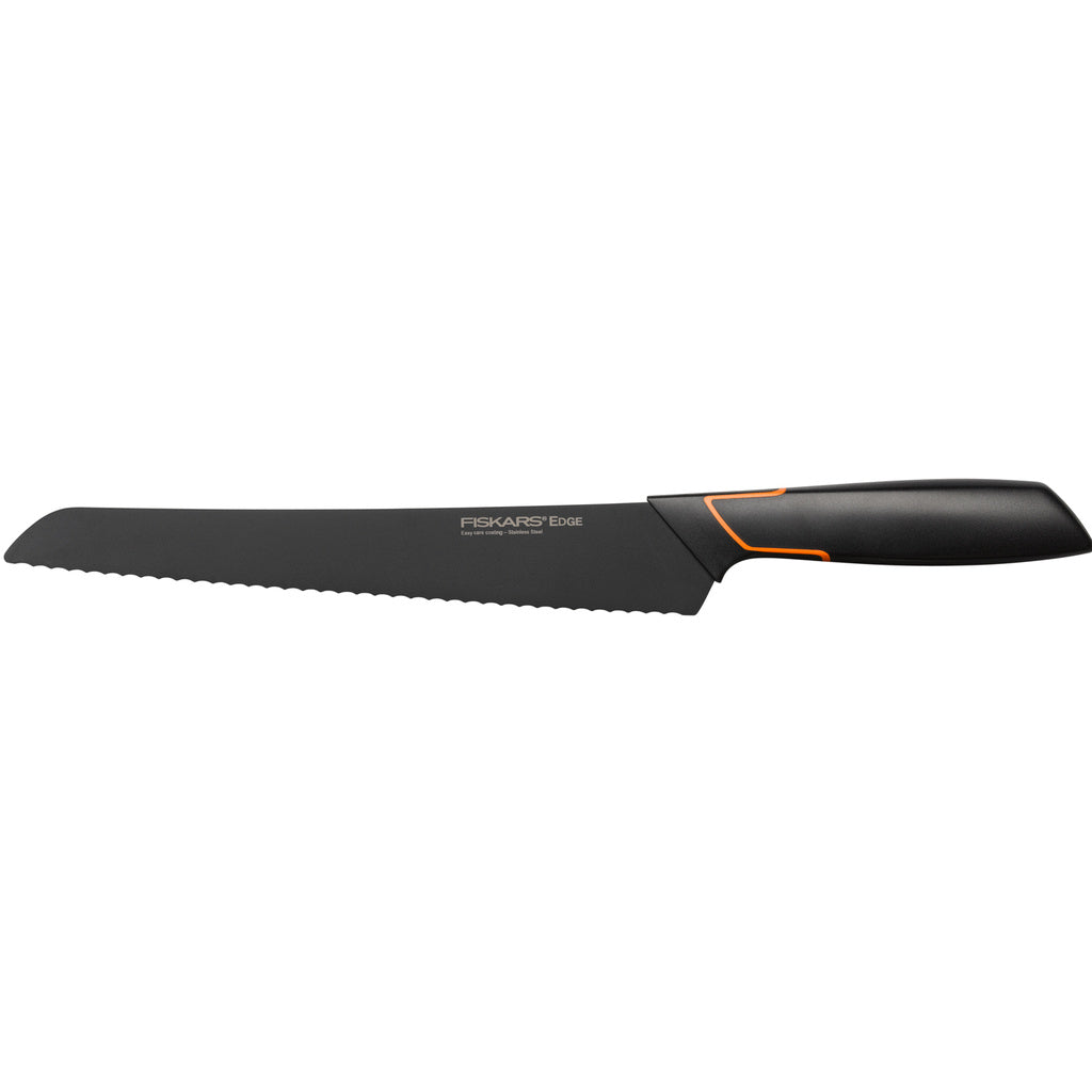 Fiskars - Brödkniv 23 cm Edge Svart