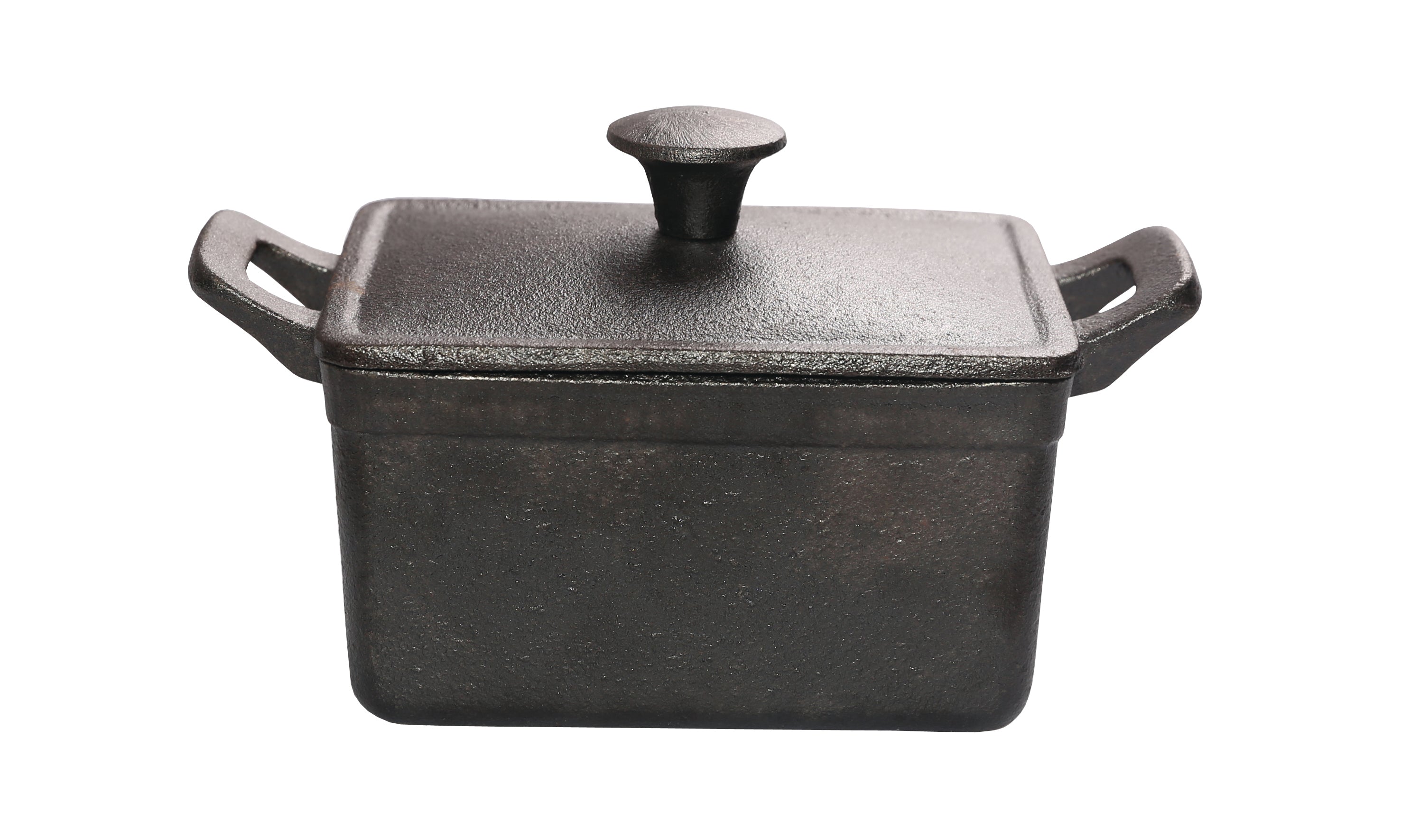Ronneby Bruk, Mini Gjutjärnsgryta 11x8 cm – Med Gjutjärnslock