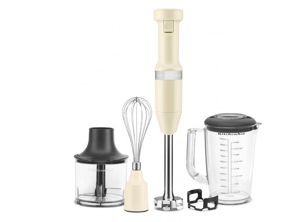 KitchenAid - Stavmixer 5KHBV83 med Tillbehör Cream