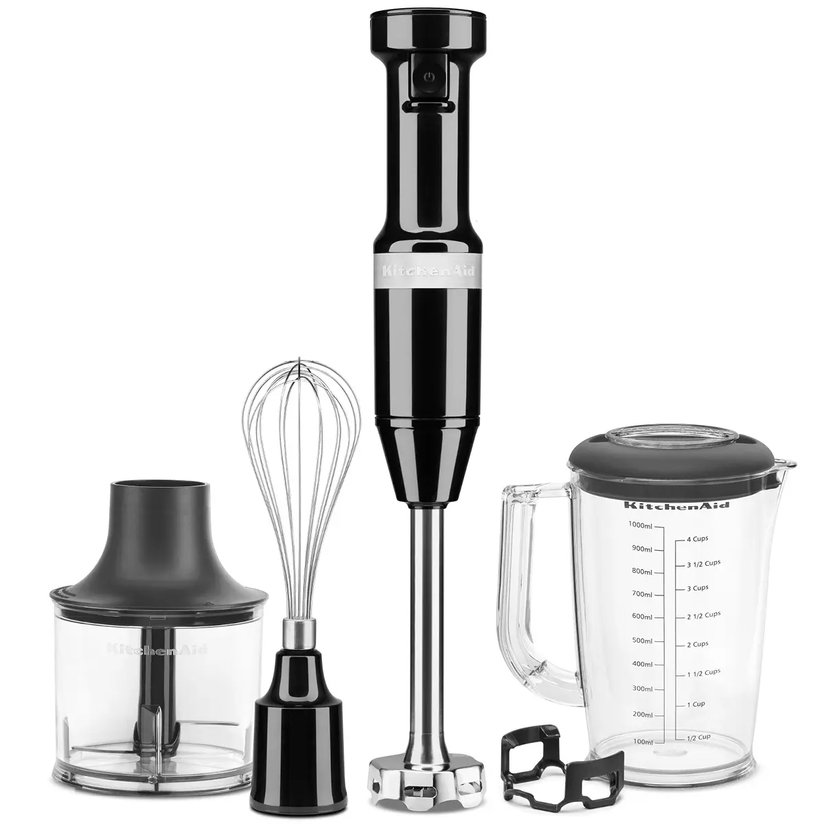 KitchenAid - Stavmixer 5KHBV83 med Tillbehör Svart