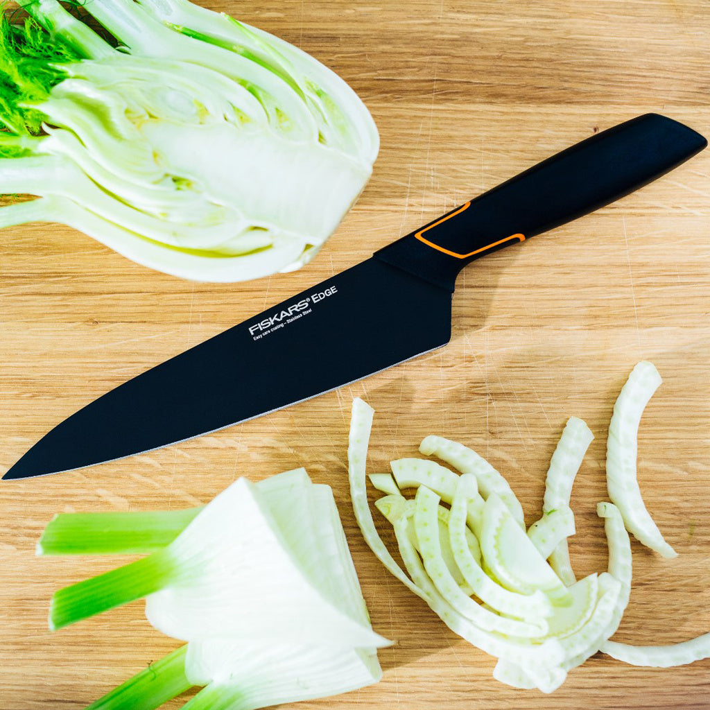 Fiskars - Edge Kockkniv 19 cm Svart
