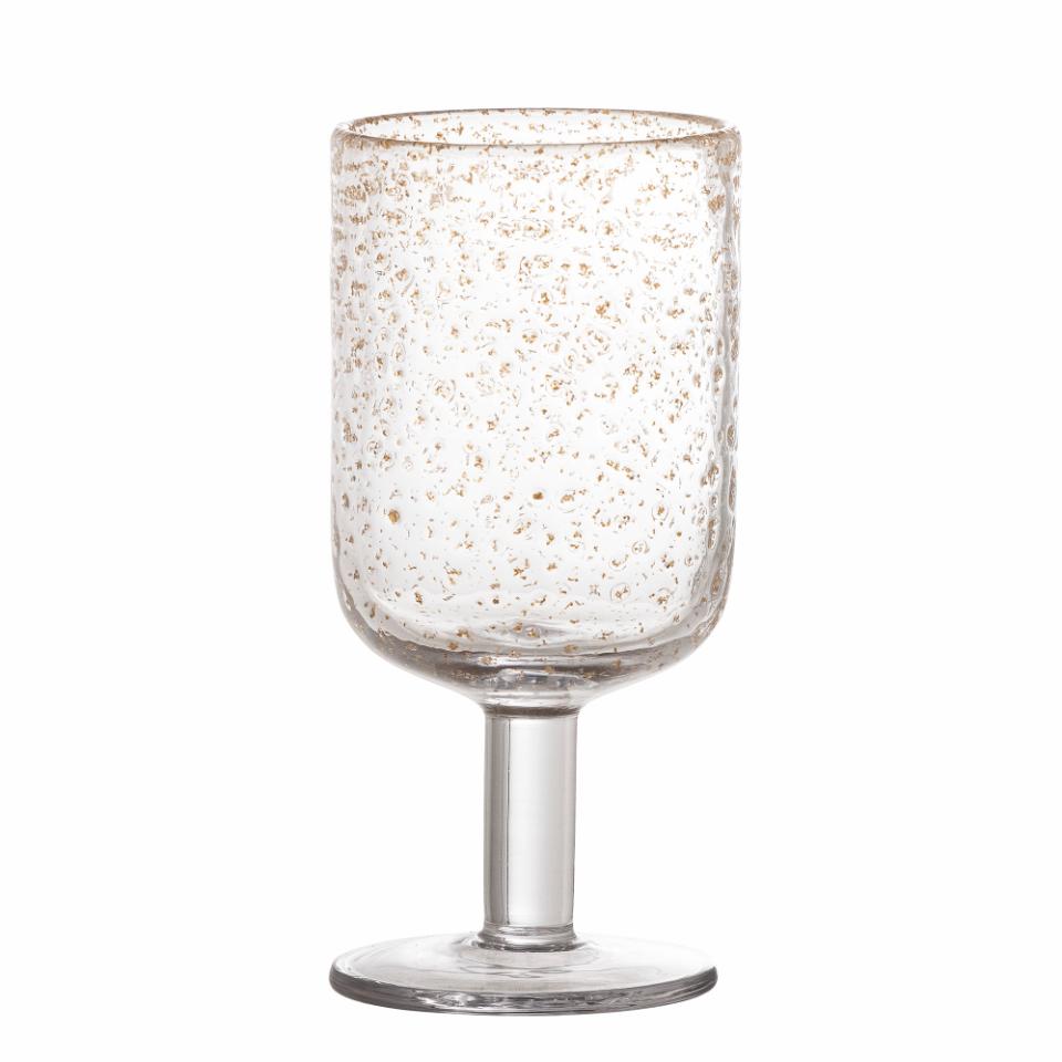 Bloomingville, Bubbles Vinglas Ø8 Skimrande Effekt 380 ml