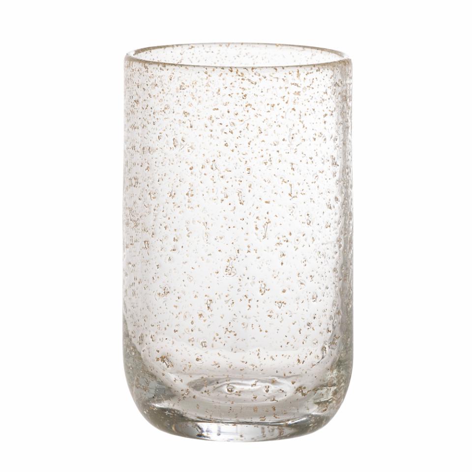 Bloomingville, Bubbles Dricksglas Ø8 Skimrande Effekt 470 ml