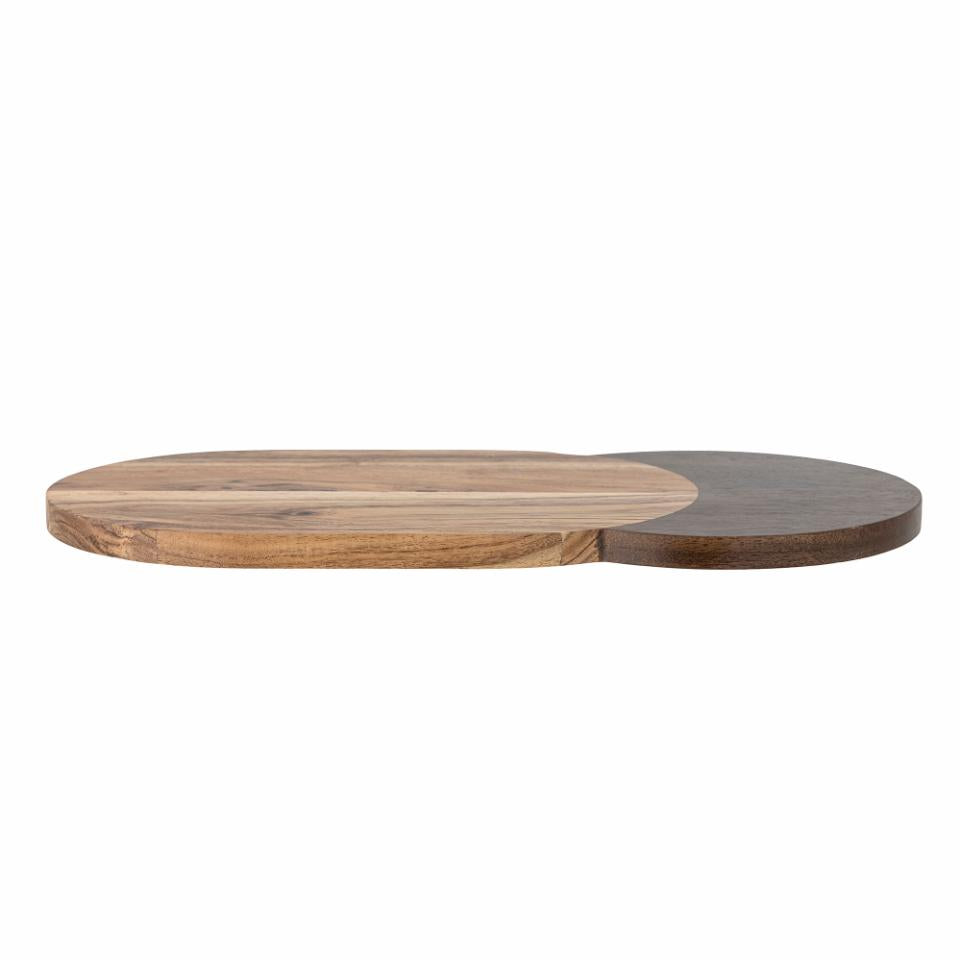 Bloomingville, Mattis Skärbräda 40 cm Brun & Mörkbrun Akaciaträ
