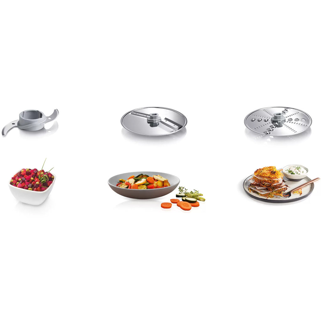 Bosch - MultiTalent 3 Matberedare 800 W Vit