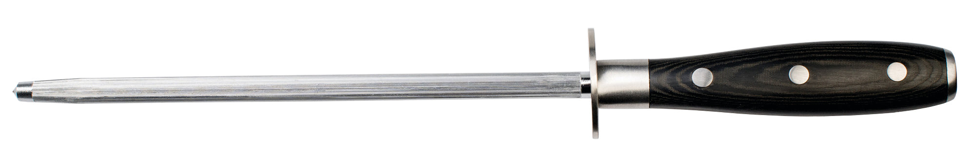 Ronneby Bruk - INOX Micarta Skärpstål 20cm