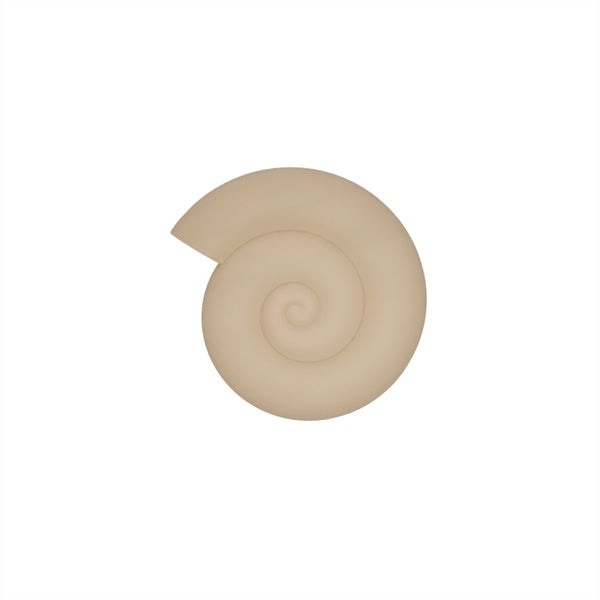 OYOY, Snäckformat Grytunderlägg Beige Silikon