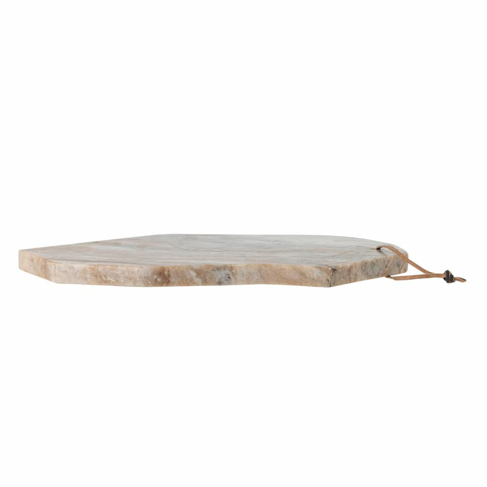 Bloomingville, Ziggy Skärbräda 40 cm Naturlig Marmor