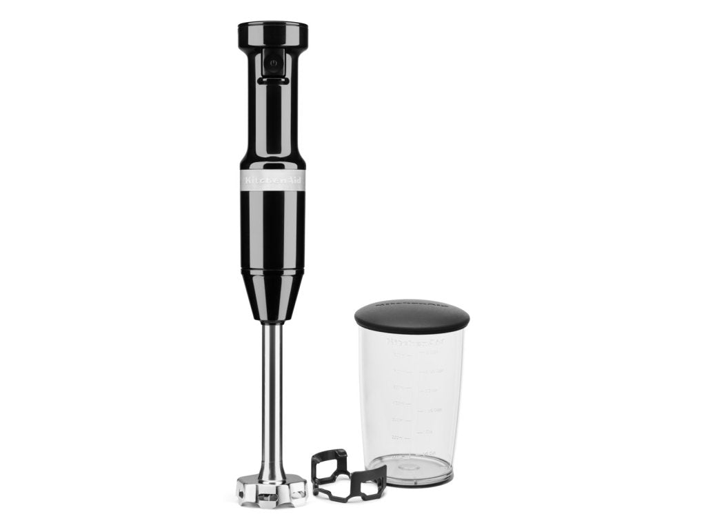 KitchenAid - Stavmixer Svart med Mixskål & Grytskydd