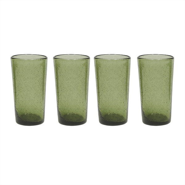 OYOY, Highball Glas Gröna 4-pack Ø7,5